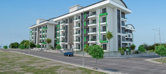 Apartamento 1+1 em Alanya, Turkey N.º 8433 11