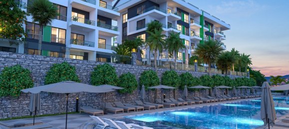 Apartamento 1+1 em Alanya, Turkey N.º 8433 3