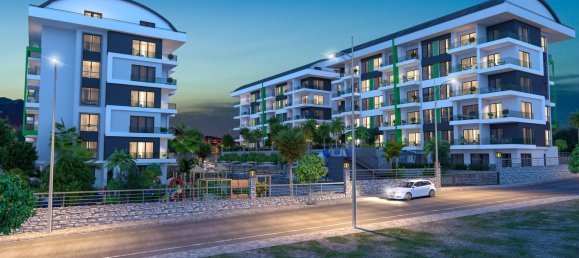 Apartamento 1+1 em Alanya, Turkey N.º 8433 4