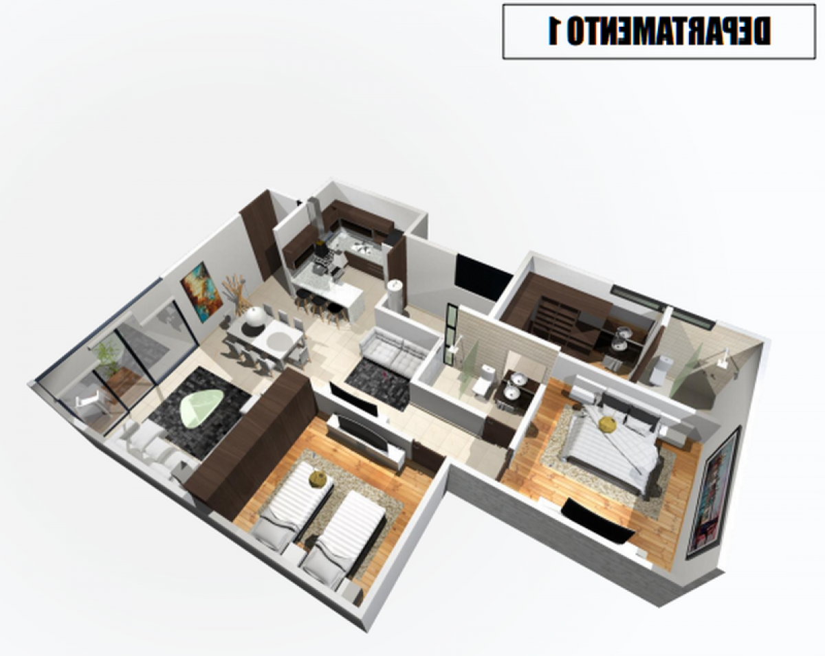 2 bedrooms Apartment in San Luis Potosi, Mexico No. 150423