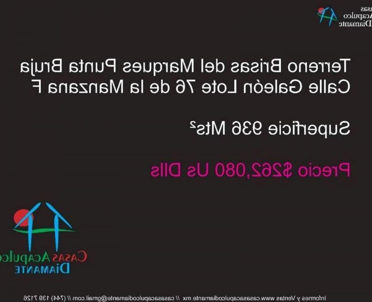 Terreno en Acapulco de Juárez, Mexico No. 104010