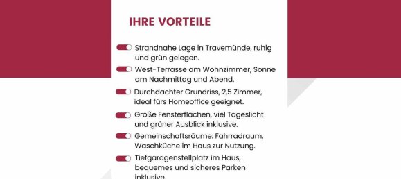 1 bedroom Apartment in Lubeck, Germany No. 365818 2