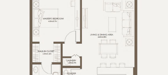 1 bedroom Apartment in Abu Dhabi, UAE No. 121236 5