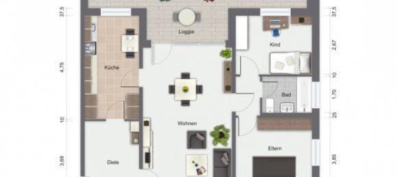 2 Schlafzimmer Wohnung in Rhein-Erft, Germany, Nr. 167658 14