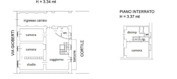 4 rooms Duplex in Turin, Italy No. 176463 32