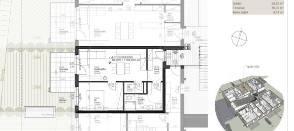 2-salle Appartement à Mittersill, Austria No. 189464 4