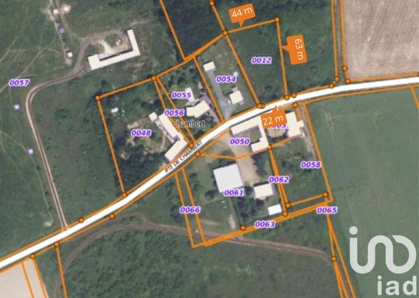  قطعة أرض في Bueil-en-Touraine, France رقم 157391