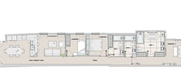 3 bedrooms Apartment in Madrid, Spain No. 114717 10