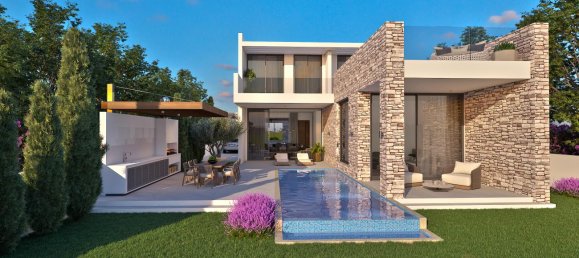 Вилла с 4 спальнями в Пафос, Кипр № 10008 2