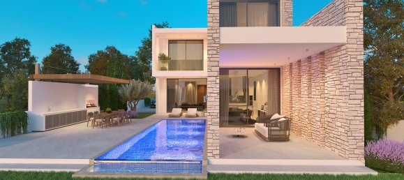 Вилла с 4 спальнями в Пафос, Кипр № 10008 3