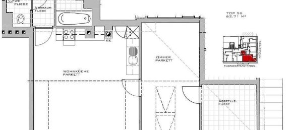 Apartamento de 2 divisões em Favoriten, Austria N.º 157819 7