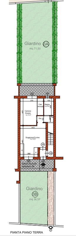 2-salle Appartement à Pisa, Italy No. 38930