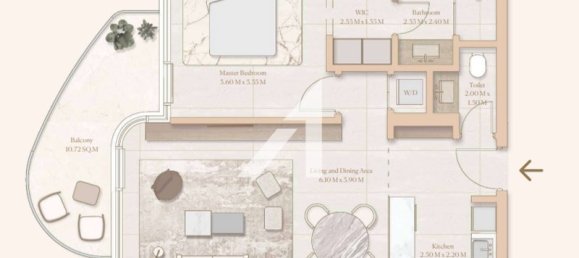 1 bedroom Apartment in Dubai, UAE No. 56620 8