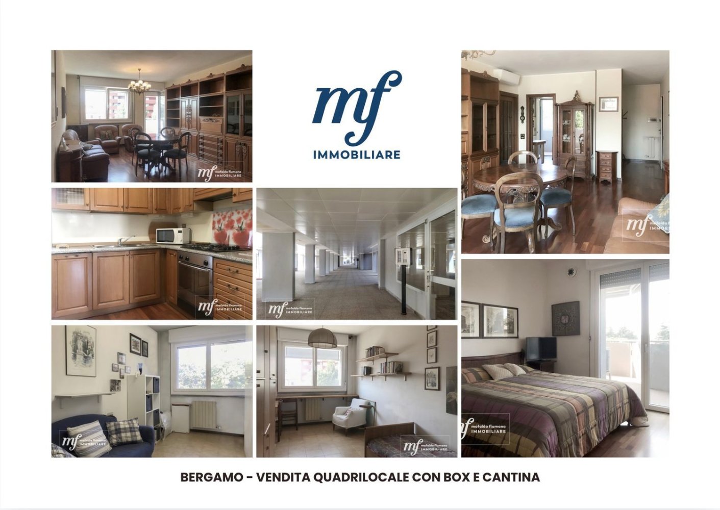 4 rooms Apartment in Bergamo, Italy No. 234346