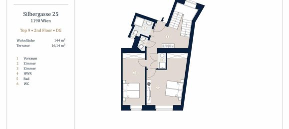 3 rooms Apartment in Dobling, Austria No. 143391 18