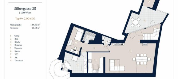 3 rooms Apartment in Dobling, Austria No. 143391 17