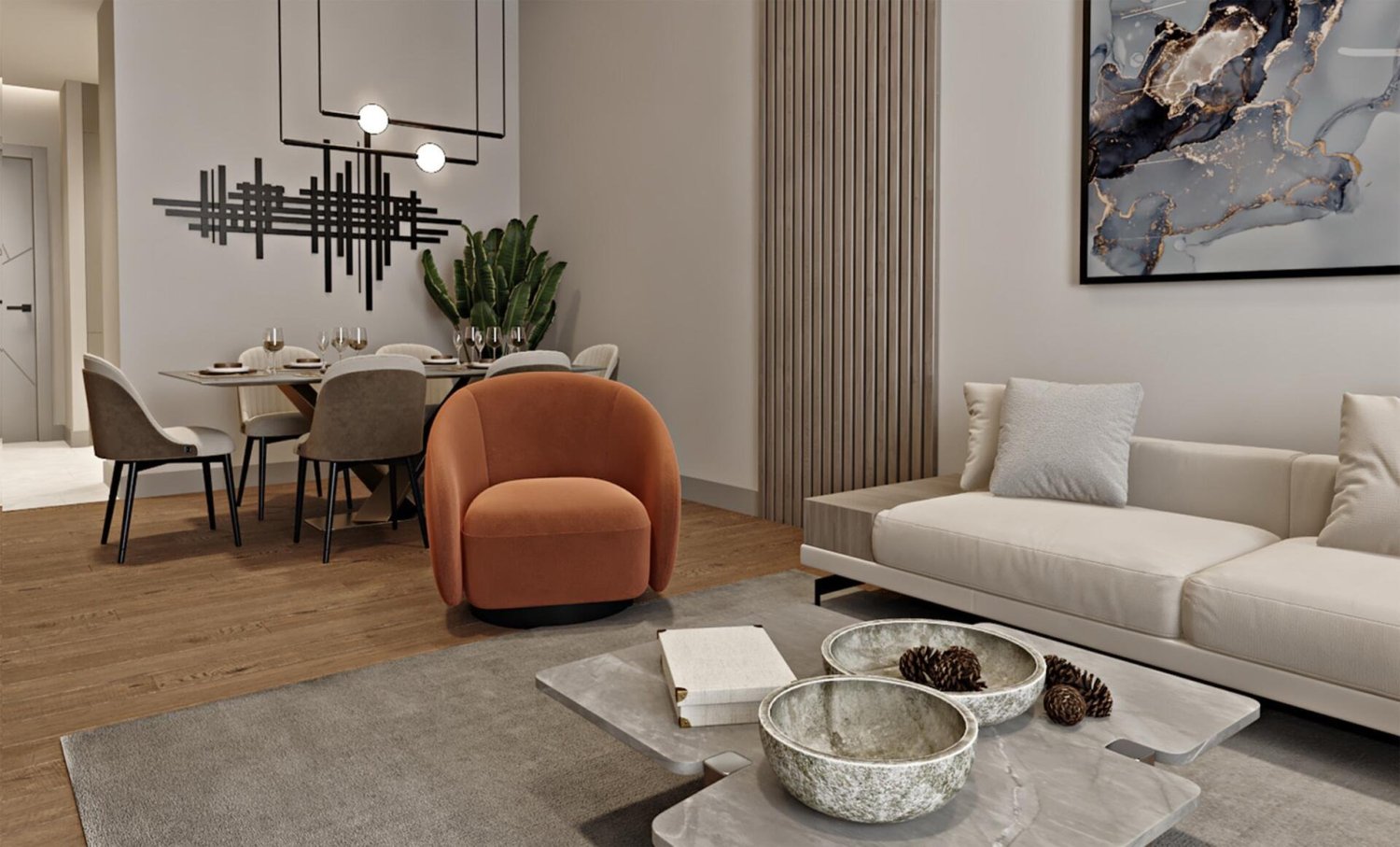 2 Schlafzimmer Wohnung in Capital Horizon Terraces, Deira, UAE, Nr. 68801