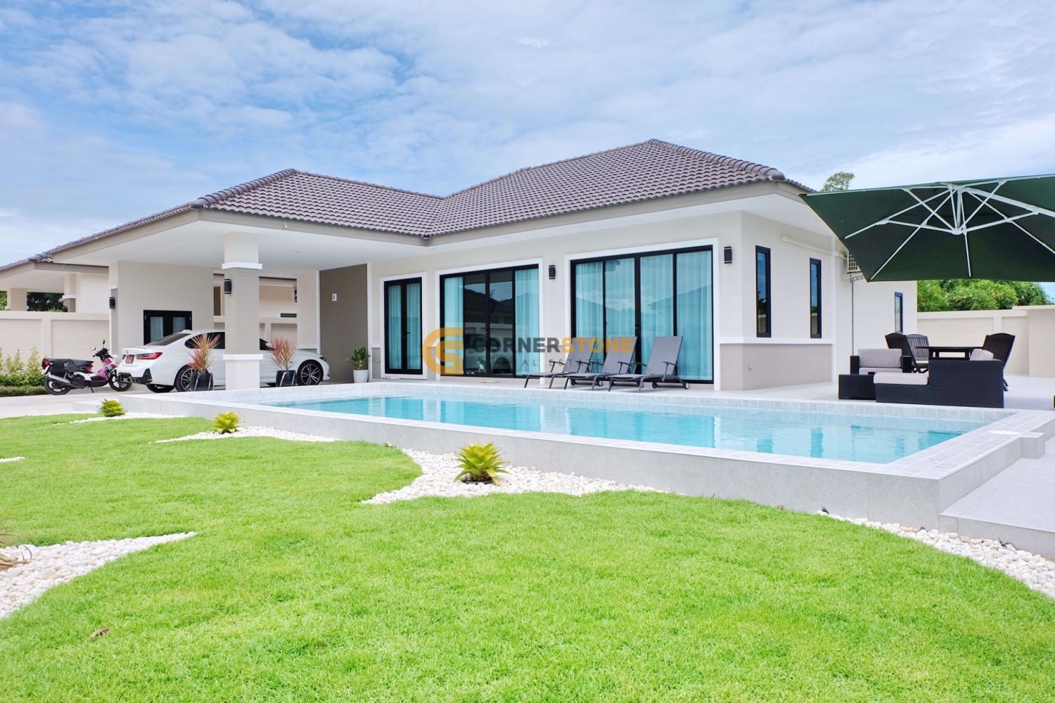 3 غرف نوم مقهى / مطعم في Bang Lamung, Thailand رقم 19546