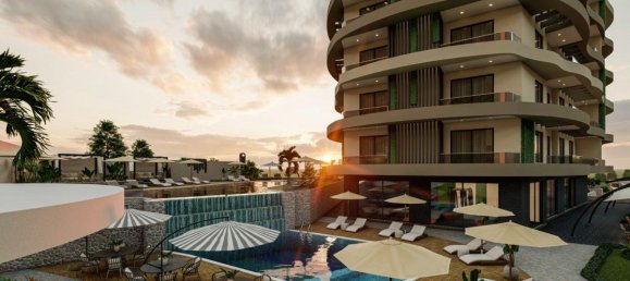 Пентхаус с 2 комнатами в Авсаллар, Турция № 29958 11