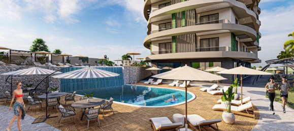 Пентхаус с 2 комнатами в Авсаллар, Турция № 29958 5