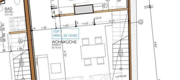 2غرفة شقة في Krems an der Donau, Austria رقم 247375 7