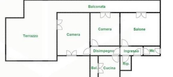 3-Zimmer Penthouse in Rome, Italy, Nr. 32775 32