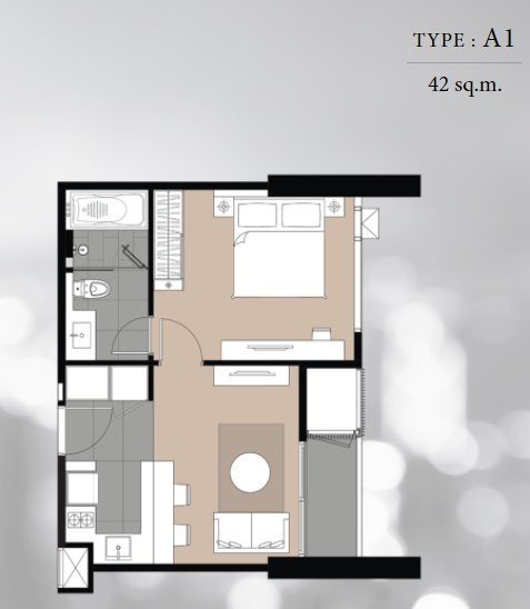 Condominio de 1 dormitorio en Railay Beach, Thailand No. 66459