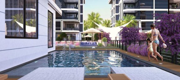 2 rooms Apartment in Oba, Turkey No. 10199 11