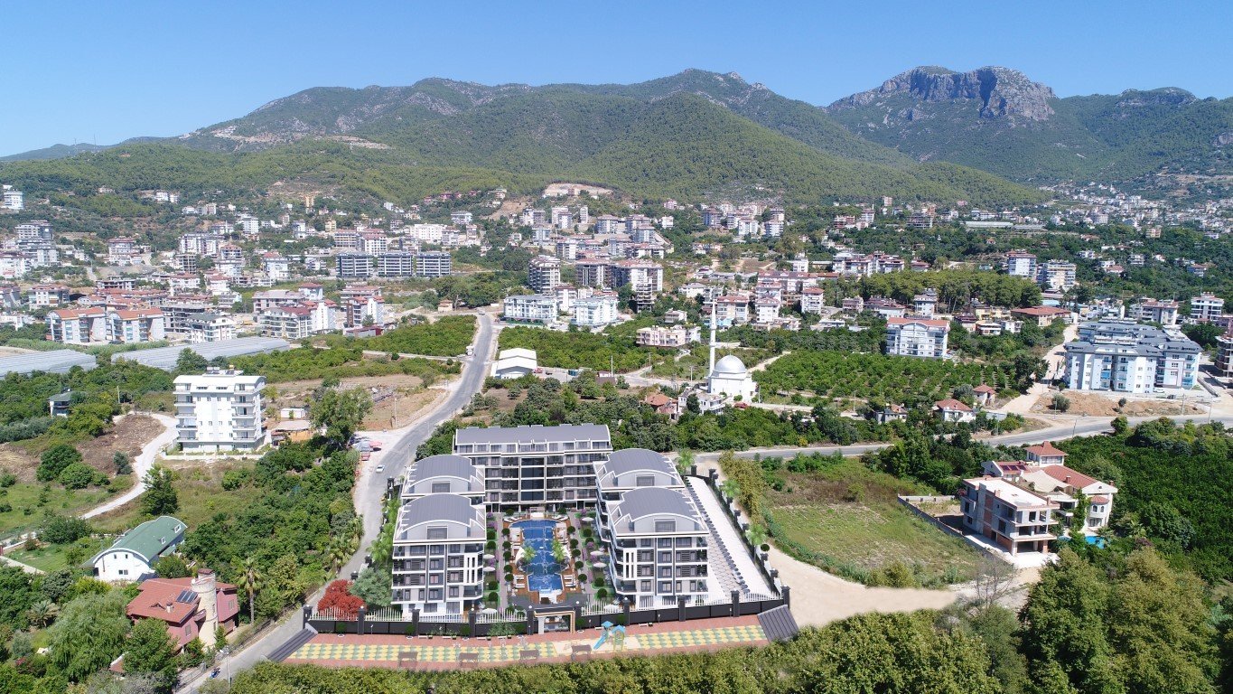 2 rooms Apartment in Oba, Turkey No. 10199