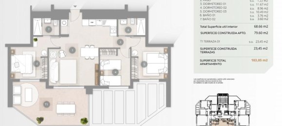 Apartamento de 3 dormitorios en Calpe, Spain No. 289268 18