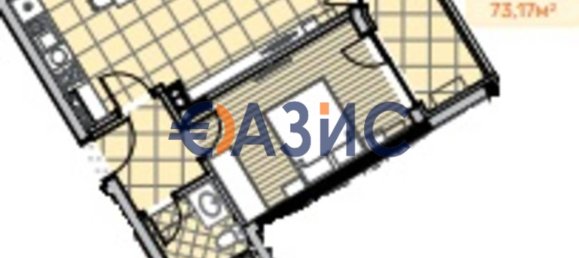 1 غرف نوم شقة في Nesebar, Bulgaria رقم 835 2