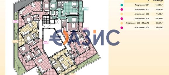 1 غرف نوم شقة في Nesebar, Bulgaria رقم 835 9