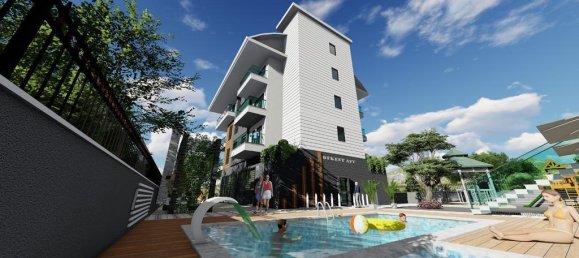 Квартира 2+1 в Аланья, Турция № 25737 5