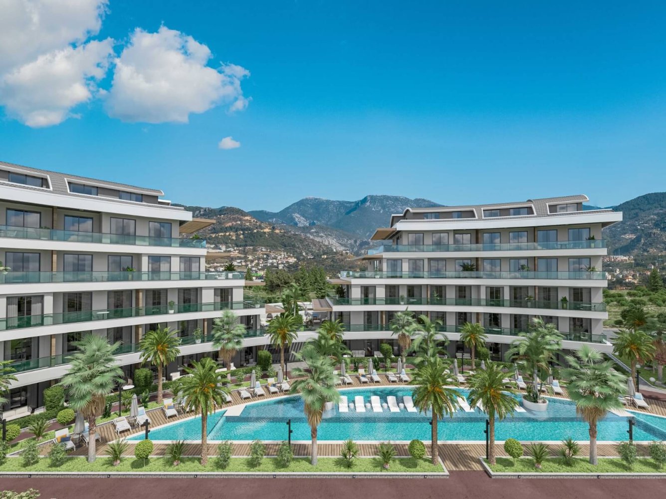 Wohnung 1+1 in Alanya, Turkey, Nr. 41702