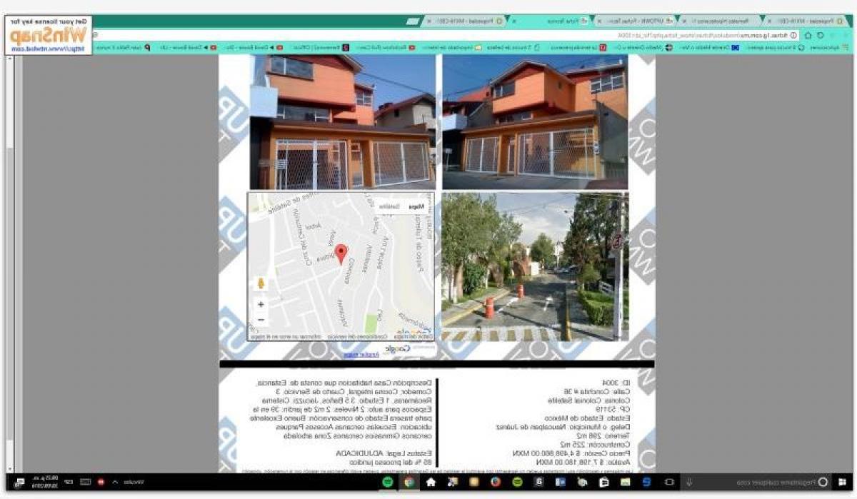 3 غرف نوم منزل في Naucalpan de Juarez, Mexico رقم 217630