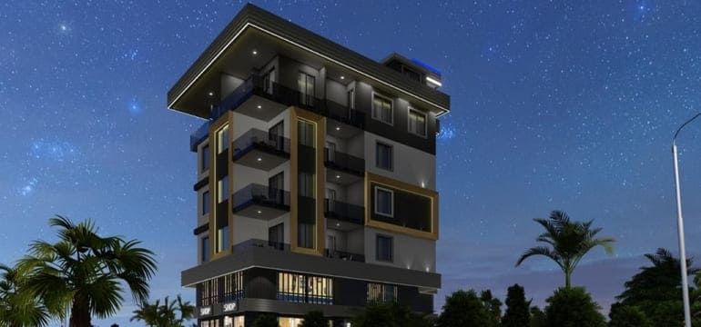 بانتهاوس 4+1 في Kargicak, Turkey رقم 1927