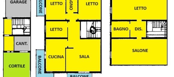 8 غرف نوم فيلا في Modena, Italy رقم 327809 30