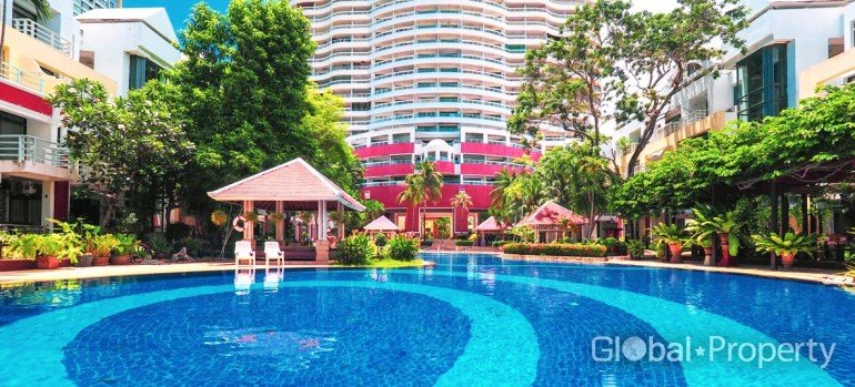 1 Schlafzimmer Eigentumswohnung in Metro Jomtien Condotel Pattaya, Thailand, Nr. 32284