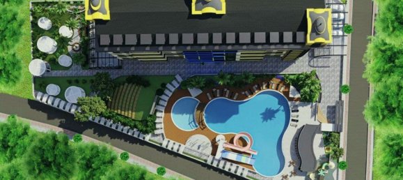 Квартира 1+1 в Газипаша, Турция № 31015 5