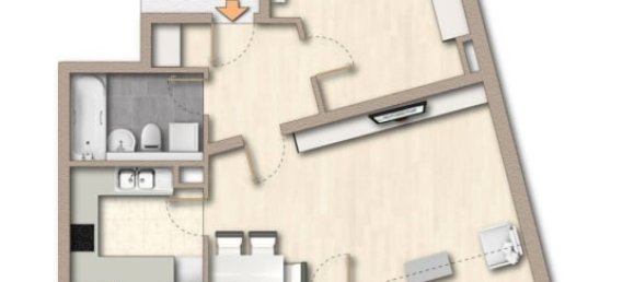 2-Zimmer Wohnung in Freiburg im Breisgau, Germany, Nr. 244604 10