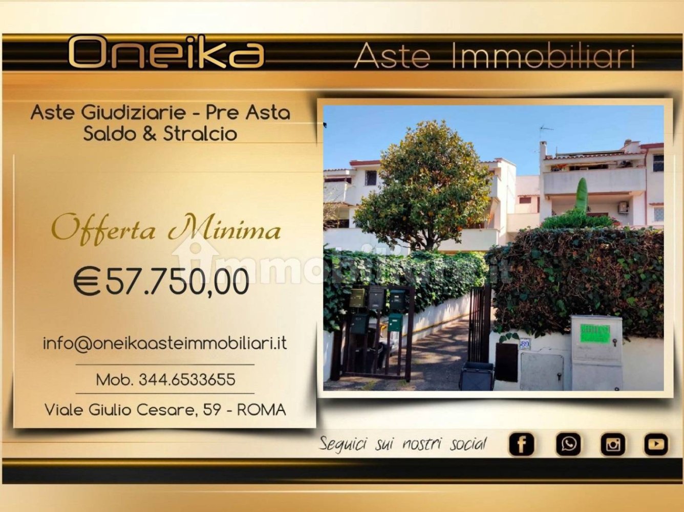 Квартира с 1 спальней в Черветери, Италия № 324002