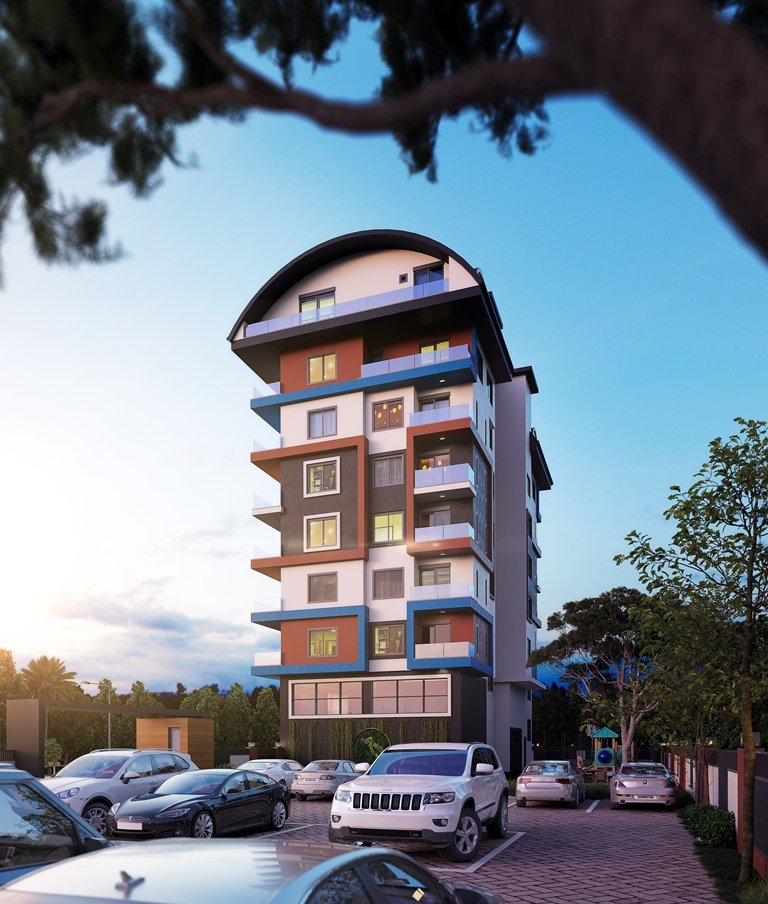 Apartamento 1+1 em Alanya, Turkey N.º 30780