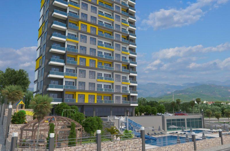 2-salle Appartement à Mahmutlar, Turkey No. 45097