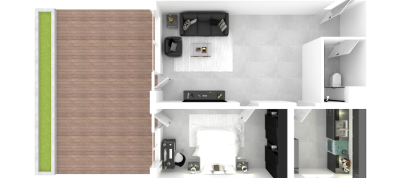 1 bedroom Apartment in Wiesbaden, Germany No. 310537 15