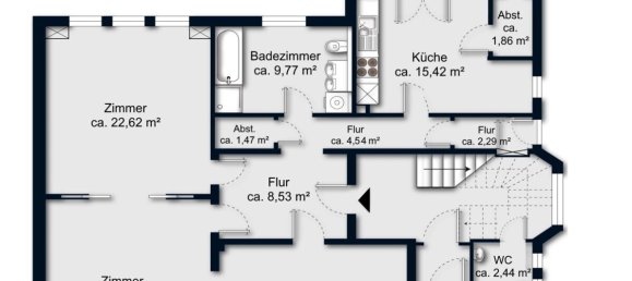3 rooms Apartment in Bremen, Germany No. 316620 7