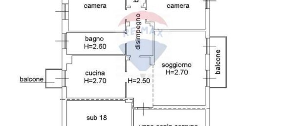 3 rooms Apartment in Ponte San Pietro, Italy No. 316096 37