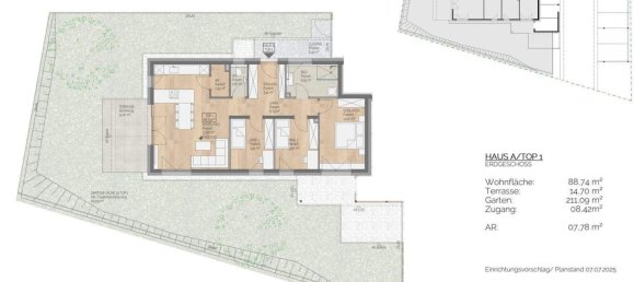 4-salle Appartement à Regau, Austria No. 207599 4