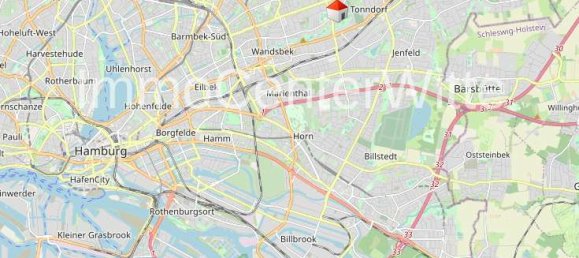 Apartamento de 1 dormitorio en Wandsbek, Germany No. 9597 11