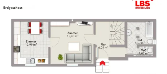 2 Schlafzimmer Stadthaus in Bochum, Germany, Nr. 325304 25