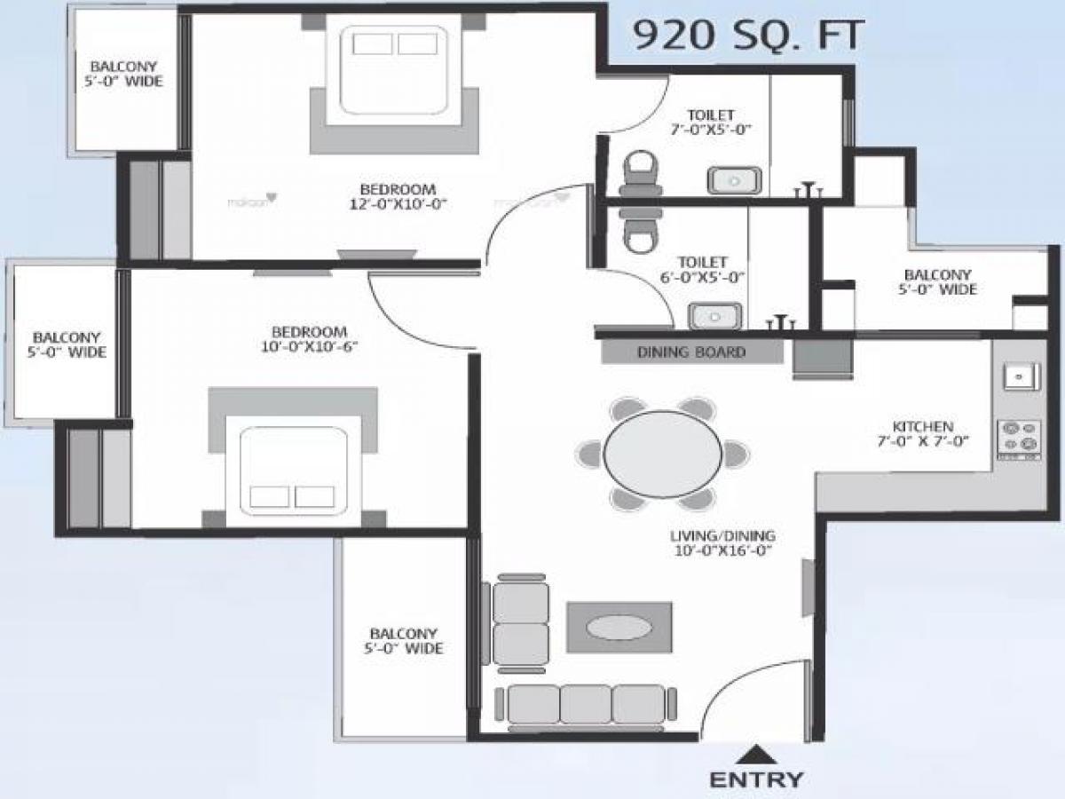 2 bedrooms House in Noida, India No. 67732